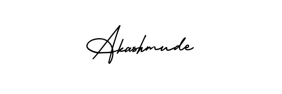 Also You can easily find your signature by using the search form. We will create Akashmude name handwritten signature images for you free of cost using AmerikaSignatureDemo-Regular sign style. Akashmude signature style 3 images and pictures png