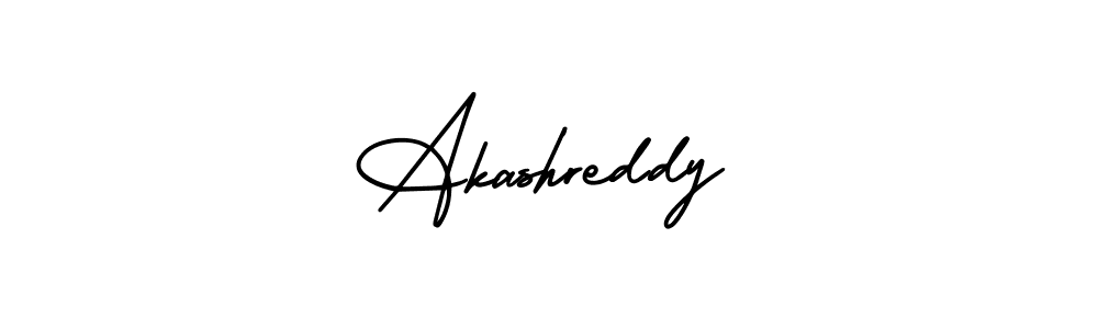 It looks lik you need a new signature style for name Akashreddy. Design unique handwritten (AmerikaSignatureDemo-Regular) signature with our free signature maker in just a few clicks. Akashreddy signature style 3 images and pictures png