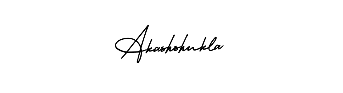 Create a beautiful signature design for name Akashshukla. With this signature (AmerikaSignatureDemo-Regular) fonts, you can make a handwritten signature for free. Akashshukla signature style 3 images and pictures png