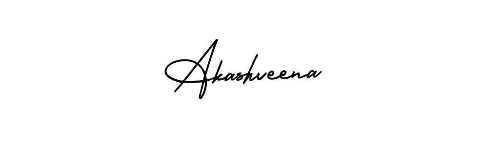 if you are searching for the best signature style for your name Akashveena. so please give up your signature search. here we have designed multiple signature styles  using AmerikaSignatureDemo-Regular. Akashveena signature style 3 images and pictures png