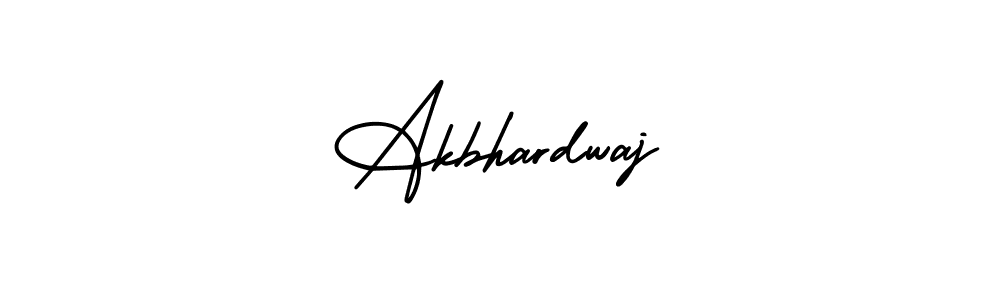 How to make Akbhardwaj signature? AmerikaSignatureDemo-Regular is a professional autograph style. Create handwritten signature for Akbhardwaj name. Akbhardwaj signature style 3 images and pictures png