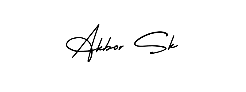 Also we have Akbor Sk name is the best signature style. Create professional handwritten signature collection using AmerikaSignatureDemo-Regular autograph style. Akbor Sk signature style 3 images and pictures png