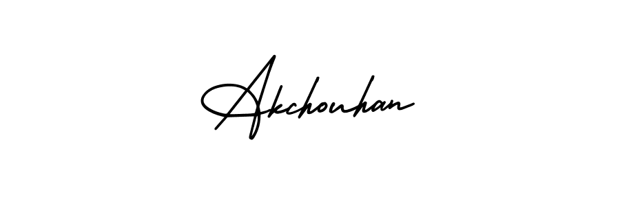 Similarly AmerikaSignatureDemo-Regular is the best handwritten signature design. Signature creator online .You can use it as an online autograph creator for name Akchouhan. Akchouhan signature style 3 images and pictures png