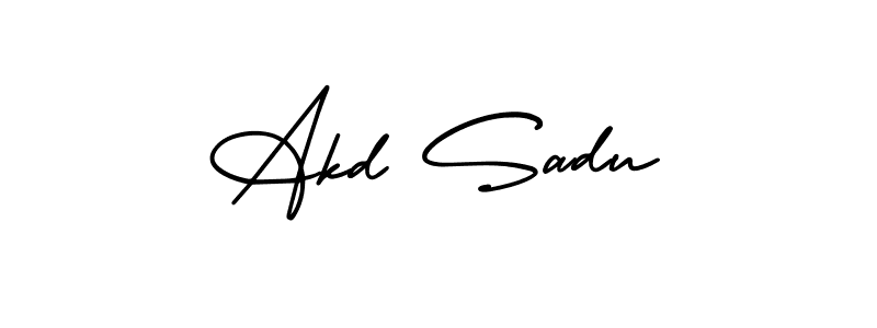 Here are the top 10 professional signature styles for the name Akd Sadu. These are the best autograph styles you can use for your name. Akd Sadu signature style 3 images and pictures png