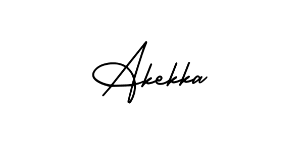 The best way (AmerikaSignatureDemo-Regular) to make a short signature is to pick only two or three words in your name. The name Akekka include a total of six letters. For converting this name. Akekka signature style 3 images and pictures png