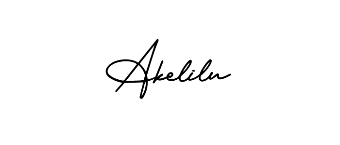 Also You can easily find your signature by using the search form. We will create Akelilu name handwritten signature images for you free of cost using AmerikaSignatureDemo-Regular sign style. Akelilu signature style 3 images and pictures png