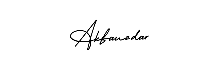 It looks lik you need a new signature style for name Akfauzdar. Design unique handwritten (AmerikaSignatureDemo-Regular) signature with our free signature maker in just a few clicks. Akfauzdar signature style 3 images and pictures png