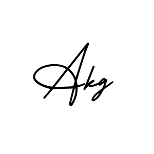 You should practise on your own different ways (AmerikaSignatureDemo-Regular) to write your name (Akg) in signature. don't let someone else do it for you. Akg signature style 3 images and pictures png