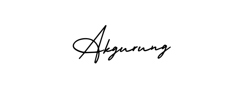 if you are searching for the best signature style for your name Akgurung. so please give up your signature search. here we have designed multiple signature styles  using AmerikaSignatureDemo-Regular. Akgurung signature style 3 images and pictures png