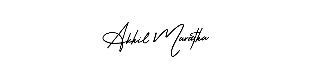 Here are the top 10 professional signature styles for the name Akhil Maratha. These are the best autograph styles you can use for your name. Akhil Maratha signature style 3 images and pictures png