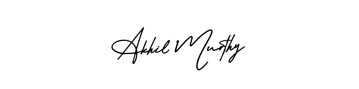 if you are searching for the best signature style for your name Akhil Murthy. so please give up your signature search. here we have designed multiple signature styles  using AmerikaSignatureDemo-Regular. Akhil Murthy signature style 3 images and pictures png