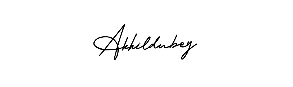 Similarly AmerikaSignatureDemo-Regular is the best handwritten signature design. Signature creator online .You can use it as an online autograph creator for name Akhildubey. Akhildubey signature style 3 images and pictures png