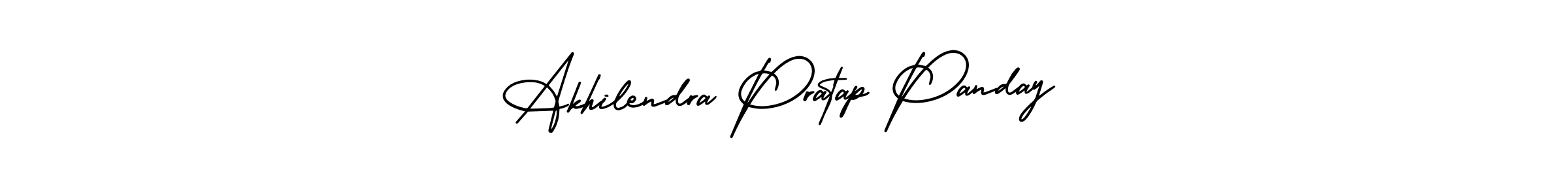 Akhilendra Pratap Panday stylish signature style. Best Handwritten Sign (AmerikaSignatureDemo-Regular) for my name. Handwritten Signature Collection Ideas for my name Akhilendra Pratap Panday. Akhilendra Pratap Panday signature style 3 images and pictures png