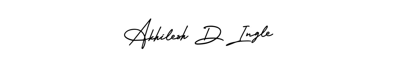 Best and Professional Signature Style for Akhilesh D Ingle. AmerikaSignatureDemo-Regular Best Signature Style Collection. Akhilesh D Ingle signature style 3 images and pictures png