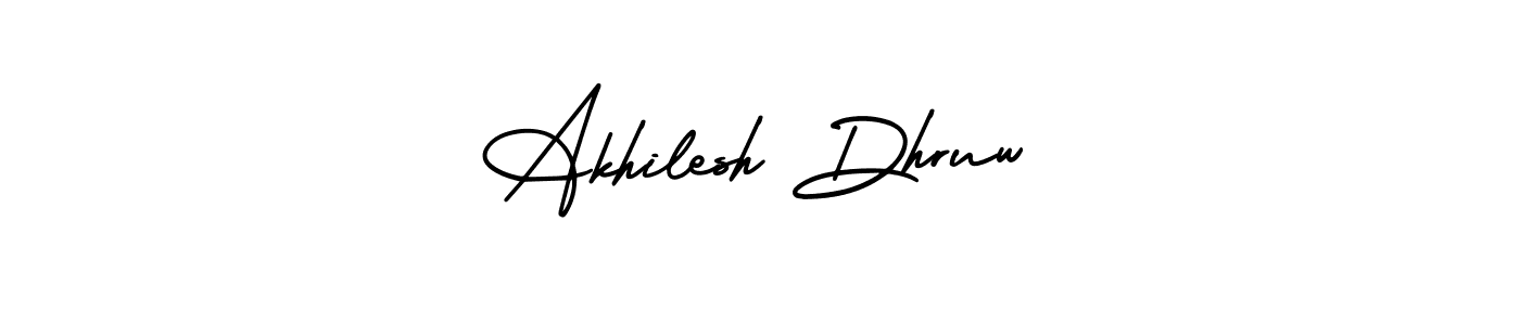 Use a signature maker to create a handwritten signature online. With this signature software, you can design (AmerikaSignatureDemo-Regular) your own signature for name Akhilesh Dhruw. Akhilesh Dhruw signature style 3 images and pictures png