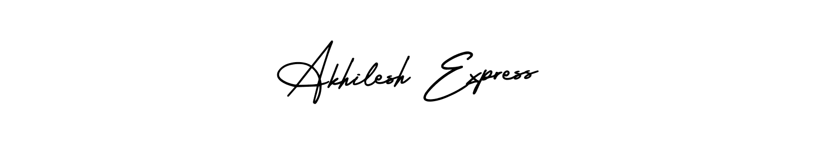 Make a beautiful signature design for name Akhilesh Express. Use this online signature maker to create a handwritten signature for free. Akhilesh Express signature style 3 images and pictures png