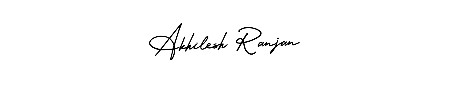 How to make Akhilesh Ranjan signature? AmerikaSignatureDemo-Regular is a professional autograph style. Create handwritten signature for Akhilesh Ranjan name. Akhilesh Ranjan signature style 3 images and pictures png