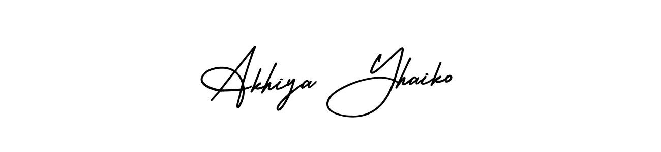 Once you've used our free online signature maker to create your best signature AmerikaSignatureDemo-Regular style, it's time to enjoy all of the benefits that Akhiya Yhaiko name signing documents. Akhiya Yhaiko signature style 3 images and pictures png