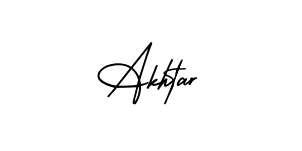 Best and Professional Signature Style for Akhtar. AmerikaSignatureDemo-Regular Best Signature Style Collection. Akhtar signature style 3 images and pictures png