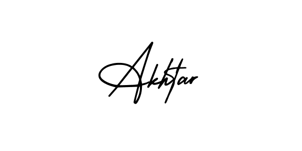 Best and Professional Signature Style for Akhtar. AmerikaSignatureDemo-Regular Best Signature Style Collection. Akhtar signature style 3 images and pictures png