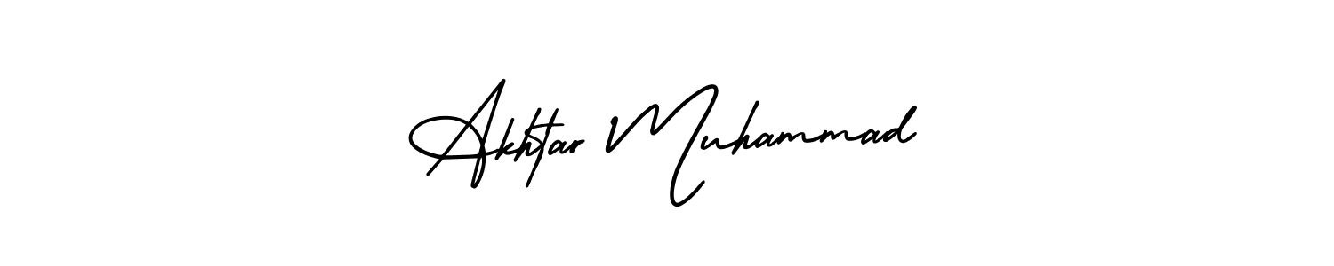 Also we have Akhtar Muhammad name is the best signature style. Create professional handwritten signature collection using AmerikaSignatureDemo-Regular autograph style. Akhtar Muhammad signature style 3 images and pictures png
