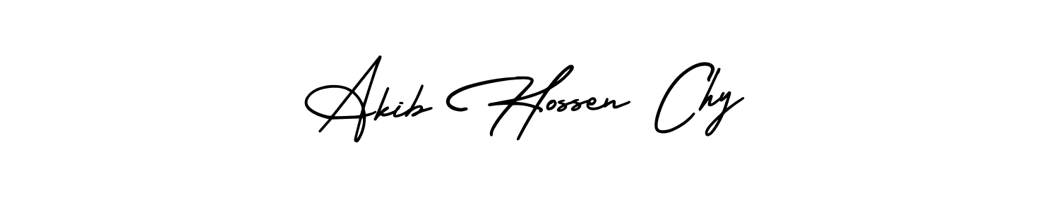 How to Draw Akib Hossen Chy signature style? AmerikaSignatureDemo-Regular is a latest design signature styles for name Akib Hossen Chy. Akib Hossen Chy signature style 3 images and pictures png