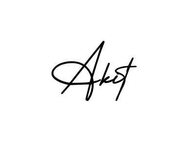Also You can easily find your signature by using the search form. We will create Akit name handwritten signature images for you free of cost using AmerikaSignatureDemo-Regular sign style. Akit signature style 3 images and pictures png