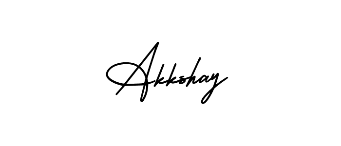 if you are searching for the best signature style for your name Akkshay. so please give up your signature search. here we have designed multiple signature styles  using AmerikaSignatureDemo-Regular. Akkshay signature style 3 images and pictures png