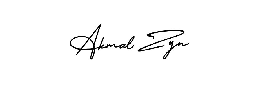 Here are the top 10 professional signature styles for the name Akmal Zyn. These are the best autograph styles you can use for your name. Akmal Zyn signature style 3 images and pictures png
