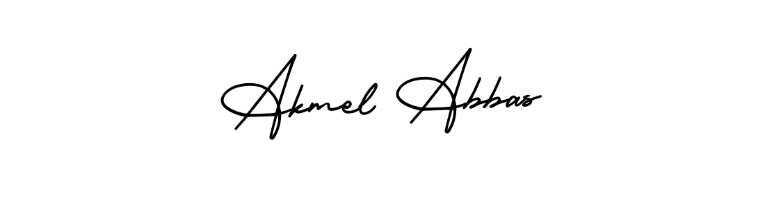 Best and Professional Signature Style for Akmel Abbas. AmerikaSignatureDemo-Regular Best Signature Style Collection. Akmel Abbas signature style 3 images and pictures png