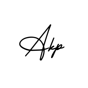 Akp stylish signature style. Best Handwritten Sign (AmerikaSignatureDemo-Regular) for my name. Handwritten Signature Collection Ideas for my name Akp. Akp signature style 3 images and pictures png