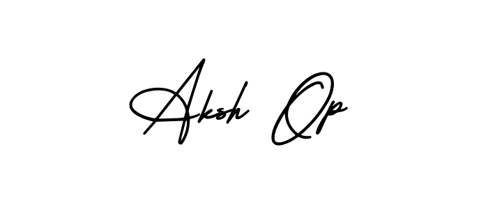 AmerikaSignatureDemo-Regular is a professional signature style that is perfect for those who want to add a touch of class to their signature. It is also a great choice for those who want to make their signature more unique. Get Aksh Op name to fancy signature for free. Aksh Op signature style 3 images and pictures png