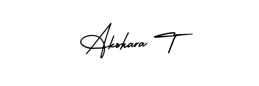 Check out images of Autograph of Akshara T name. Actor Akshara T Signature Style. AmerikaSignatureDemo-Regular is a professional sign style online. Akshara T signature style 3 images and pictures png