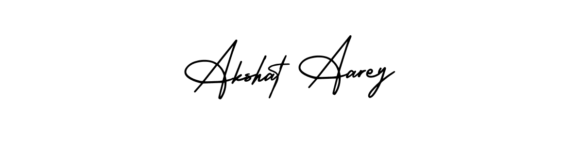 Use a signature maker to create a handwritten signature online. With this signature software, you can design (AmerikaSignatureDemo-Regular) your own signature for name Akshat Aarey. Akshat Aarey signature style 3 images and pictures png