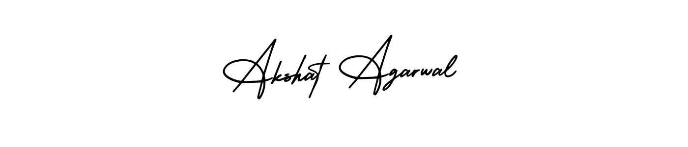 It looks lik you need a new signature style for name Akshat Agarwal. Design unique handwritten (AmerikaSignatureDemo-Regular) signature with our free signature maker in just a few clicks. Akshat Agarwal signature style 3 images and pictures png