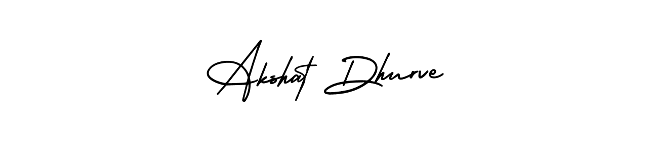 This is the best signature style for the Akshat Dhurve name. Also you like these signature font (AmerikaSignatureDemo-Regular). Mix name signature. Akshat Dhurve signature style 3 images and pictures png