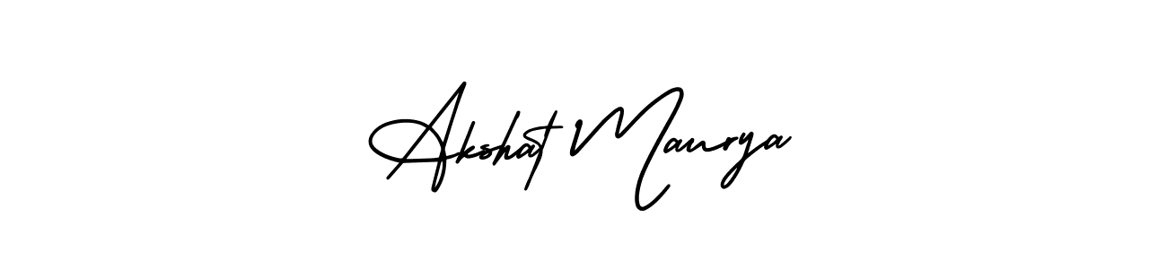Create a beautiful signature design for name Akshat Maurya. With this signature (AmerikaSignatureDemo-Regular) fonts, you can make a handwritten signature for free. Akshat Maurya signature style 3 images and pictures png