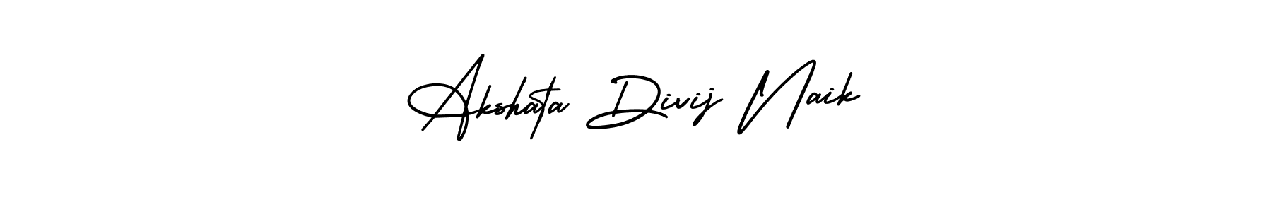Create a beautiful signature design for name Akshata Divij Naik. With this signature (AmerikaSignatureDemo-Regular) fonts, you can make a handwritten signature for free. Akshata Divij Naik signature style 3 images and pictures png