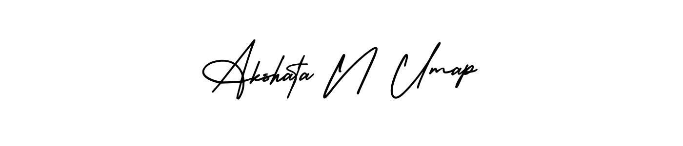 Once you've used our free online signature maker to create your best signature AmerikaSignatureDemo-Regular style, it's time to enjoy all of the benefits that Akshata N Umap name signing documents. Akshata N Umap signature style 3 images and pictures png