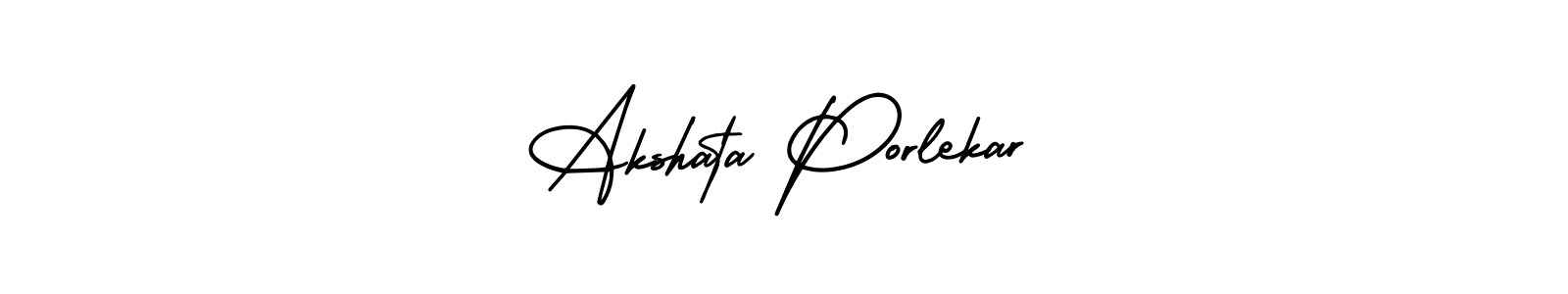 How to make Akshata Porlekar signature? AmerikaSignatureDemo-Regular is a professional autograph style. Create handwritten signature for Akshata Porlekar name. Akshata Porlekar signature style 3 images and pictures png