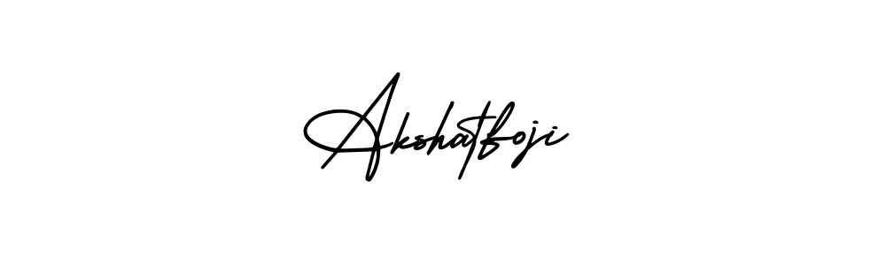 How to Draw Akshatfoji signature style? AmerikaSignatureDemo-Regular is a latest design signature styles for name Akshatfoji. Akshatfoji signature style 3 images and pictures png