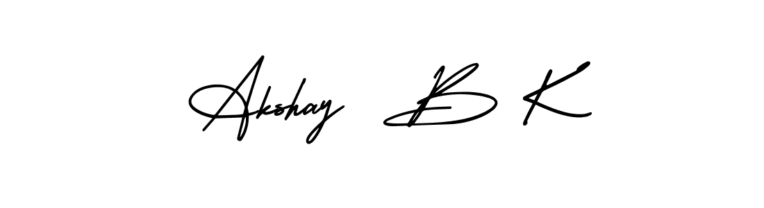 Here are the top 10 professional signature styles for the name Akshay  B K. These are the best autograph styles you can use for your name. Akshay  B K signature style 3 images and pictures png