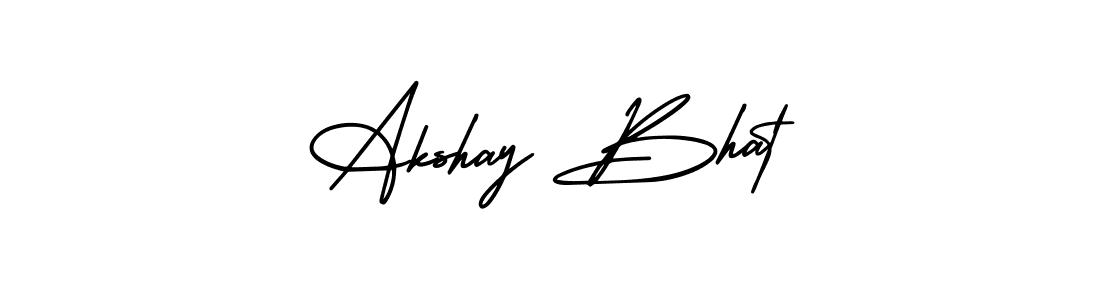 AmerikaSignatureDemo-Regular is a professional signature style that is perfect for those who want to add a touch of class to their signature. It is also a great choice for those who want to make their signature more unique. Get Akshay Bhat name to fancy signature for free. Akshay Bhat signature style 3 images and pictures png