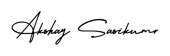AmerikaSignatureDemo-Regular is a professional signature style that is perfect for those who want to add a touch of class to their signature. Get Akshay Sasikumr name fancy signature for free. Akshay Sasikumr signature style 3 images and pictures png