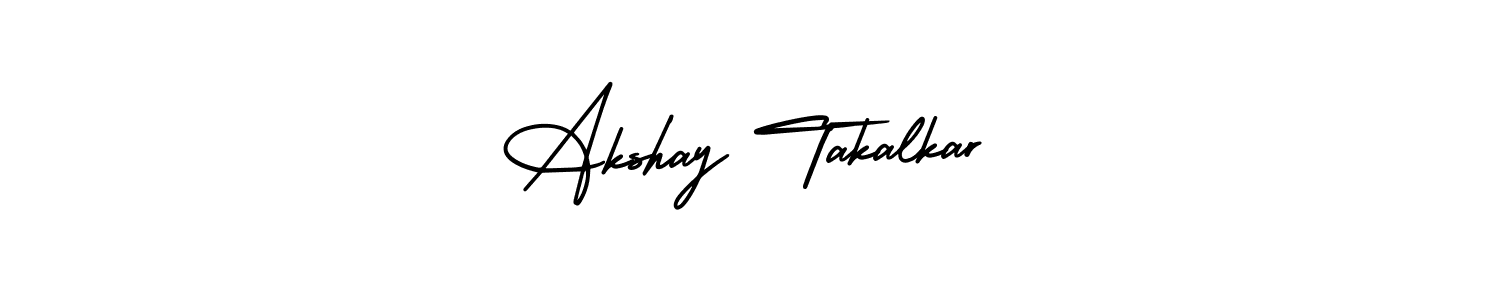 Also You can easily find your signature by using the search form. We will create Akshay Takalkar name handwritten signature images for you free of cost using AmerikaSignatureDemo-Regular sign style. Akshay Takalkar signature style 3 images and pictures png