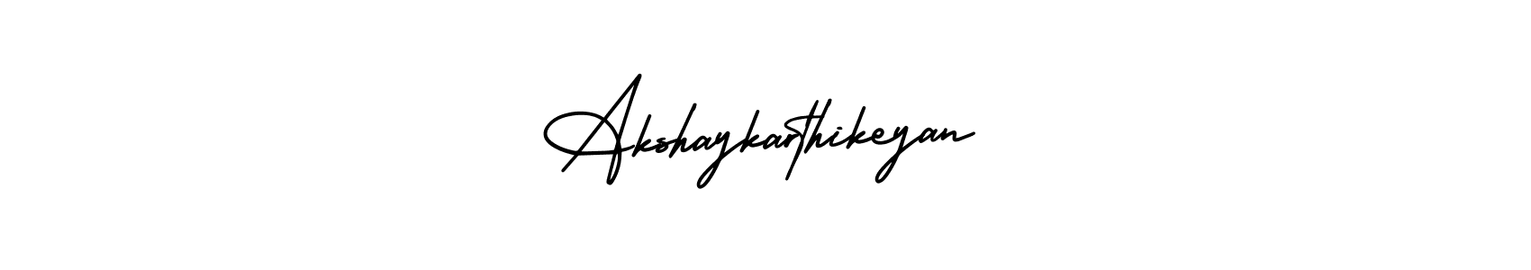 AmerikaSignatureDemo-Regular is a professional signature style that is perfect for those who want to add a touch of class to their signature. It is also a great choice for those who want to make their signature more unique. Get Akshaykarthikeyan name to fancy signature for free. Akshaykarthikeyan signature style 3 images and pictures png