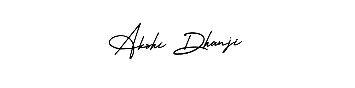 Make a beautiful signature design for name Akshi Dhanji. Use this online signature maker to create a handwritten signature for free. Akshi Dhanji signature style 3 images and pictures png