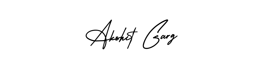 How to make Akshit Garg signature? AmerikaSignatureDemo-Regular is a professional autograph style. Create handwritten signature for Akshit Garg name. Akshit Garg signature style 3 images and pictures png