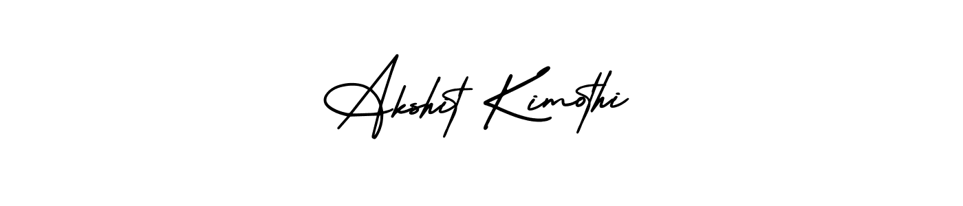 if you are searching for the best signature style for your name Akshit Kimothi. so please give up your signature search. here we have designed multiple signature styles  using AmerikaSignatureDemo-Regular. Akshit Kimothi signature style 3 images and pictures png