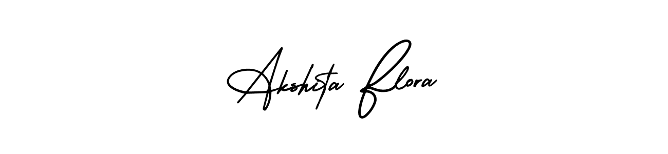 It looks lik you need a new signature style for name Akshita Flora. Design unique handwritten (AmerikaSignatureDemo-Regular) signature with our free signature maker in just a few clicks. Akshita Flora signature style 3 images and pictures png